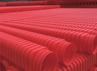 纳米改性聚丙烯（HPPM）方形电力双壁波纹管